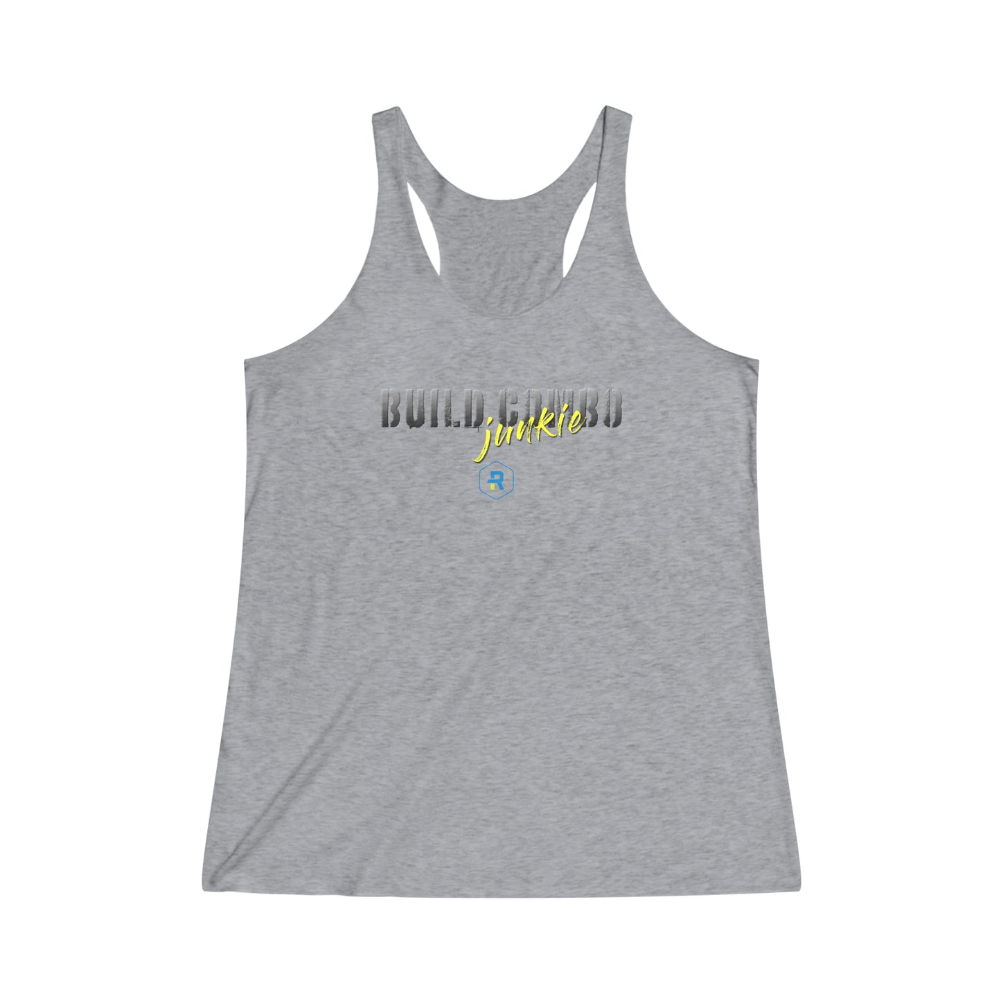 BC Junkie - Women's Tri-Blend Racerback Tank