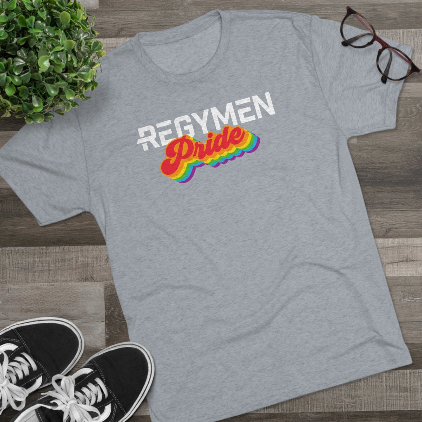 Regymen-PRIDE -Unisex Tri-Blend Crew Tee