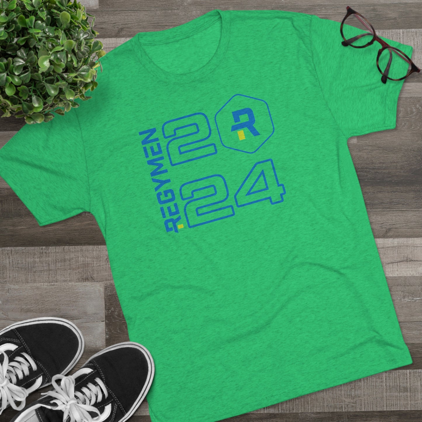 2024 Unisex Tri-Blend Crew Tee