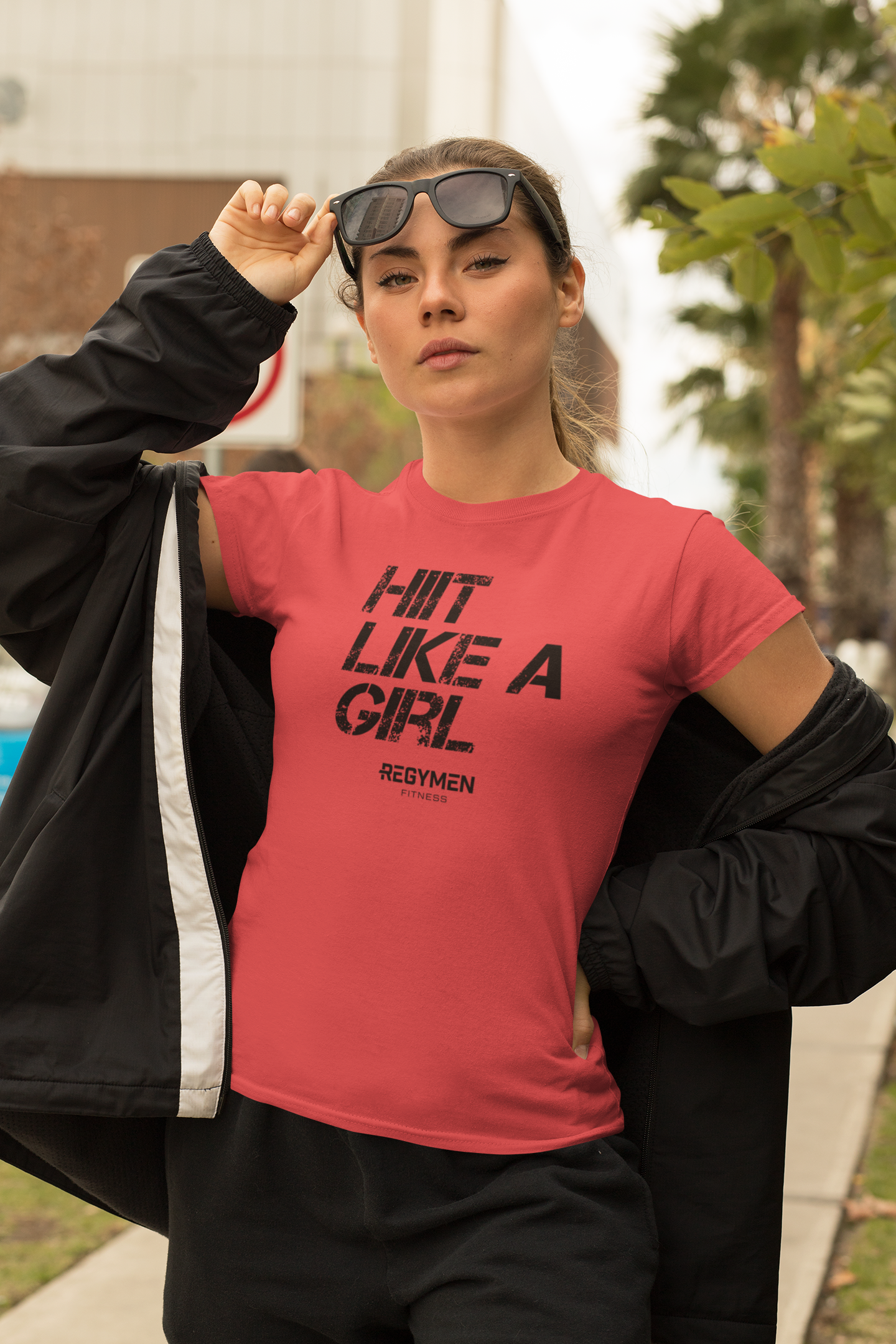 HIIT Like a Girl - Women's Triblend Tee